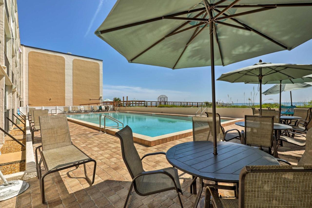Oceanfront St Augustine Studio With Pool Access! Сент-Огастин Экстерьер фото