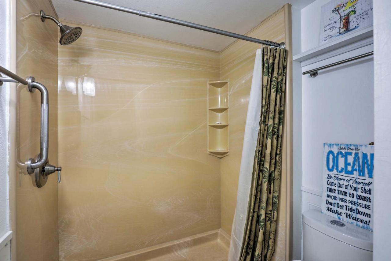 Oceanfront St Augustine Studio With Pool Access! Сент-Огастин Экстерьер фото